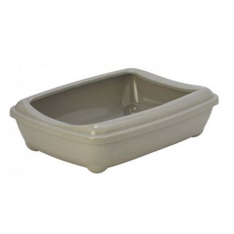 Туалет-лоток для кошек Moderna Arist-O-Tray Large 49.5х37.8х13.5 см теплый серый