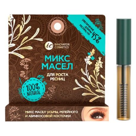 Innovator Cosmetics Микс масел для роста ресниц бесцветный