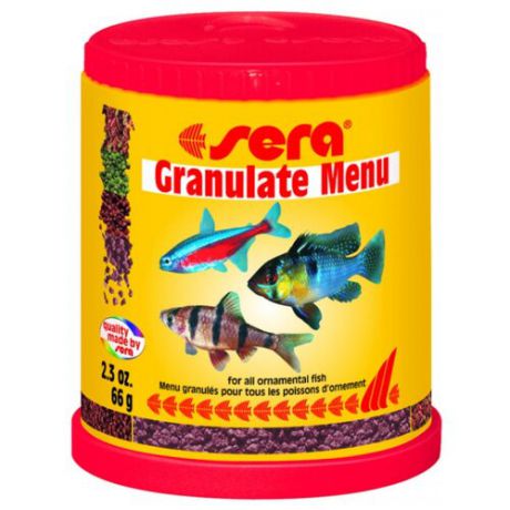 Сухой корм Sera Granulat Menu для рыб 150 мл