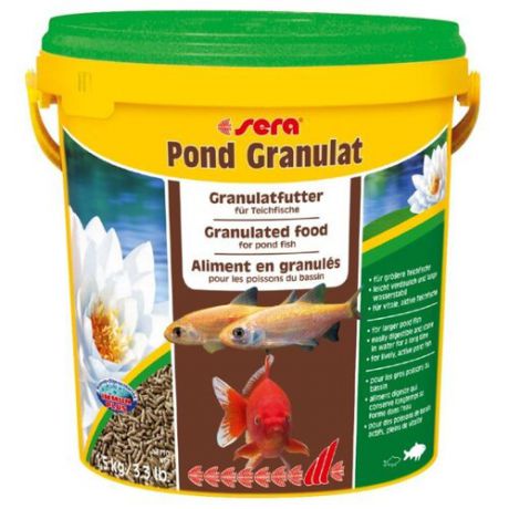 Сухой корм Sera Pond Granulat для рыб 10000 мл 1500 г