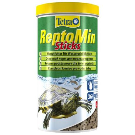 Сухой корм Tetra ReptoMin Sticks для рептилий 1000 мл 270 г