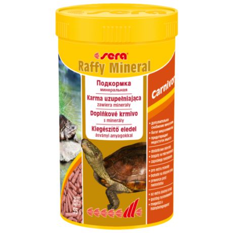 Сухой корм Sera Raffy Mineral для рептилий 250 мл 55 г