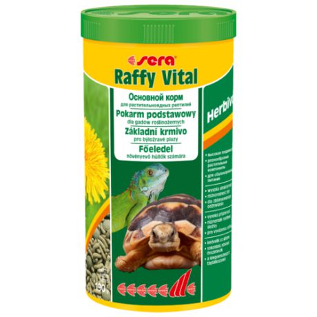Сухой корм Sera Raffy Vital для рептилий 1000 мл 190 г
