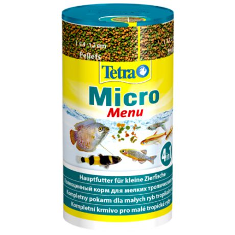 Сухой корм Tetra Micro Menu для рыб 100 мл