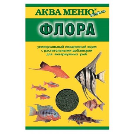 Сухой корм Аква Меню Флора для рыб 30 г