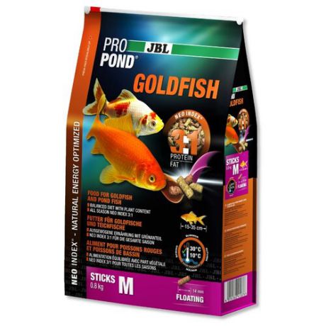 Сухой корм JBL ProPond Goldfish M для рыб 6000 мл 800 г