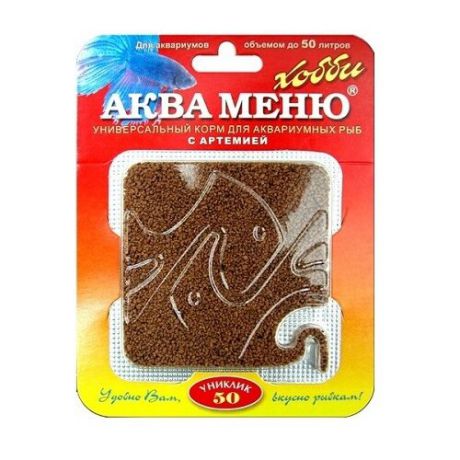 Сухой корм Аква Меню Униклик-50 для рыб 6 г