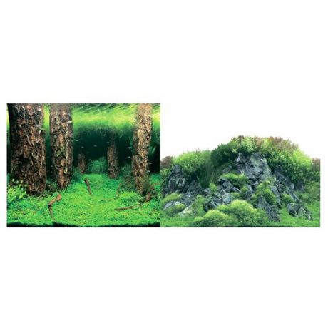 Пленочный фон Prime Затопленный лес/Камни с растениями двухсторонний 60х150 см