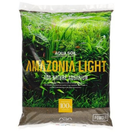 Грунт ADA Amazonia Light Powder 3 л коричневый