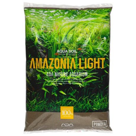 Грунт ADA Amazonia Light Powder 9 л коричневый