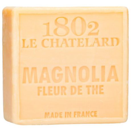 Мыло кусковое Le Chatelard 1802 Магнолия и чайный цветок, 100 г