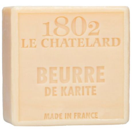 Мыло кусковое Le Chatelard 1802 Карите, 100 г