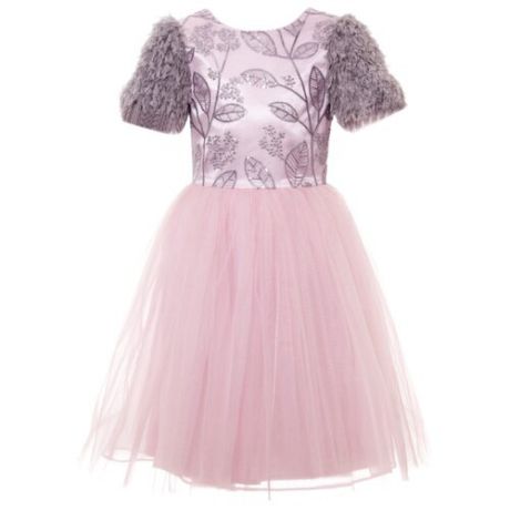 Платье Смена размер 128/64, розовый