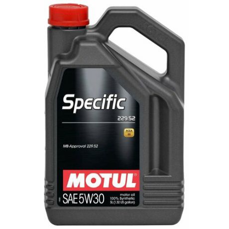 Моторное масло Motul Specific 229.52 5W30 5 л
