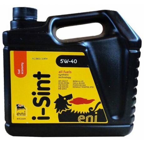 Моторное масло Eni/Agip i-Sint 5W-40 5 л