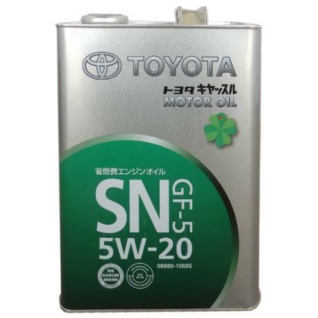 Моторное масло TOYOTA SN 5W-20 4 л