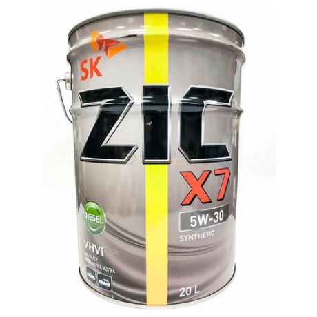 Моторное масло ZIC X7 DIESEL 5W-30 20 л
