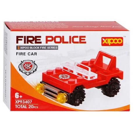 Конструктор Xipoo Block Fire XP93407 Fire Police