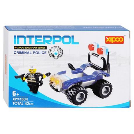 Конструктор Xipoo Block Car XP93504 Interpol