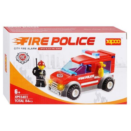 Конструктор Xipoo Block Fire XP93401 City Fire Alarm