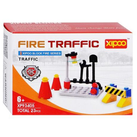 Конструктор Xipoo Block Fire XP93405 Fire Traffic