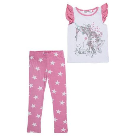 Комплект одежды Elaria размер 104, розовый