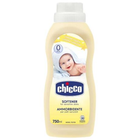 Концентрированный кондиционер для детского белья Ваниль Chicco 0.75 л флакон