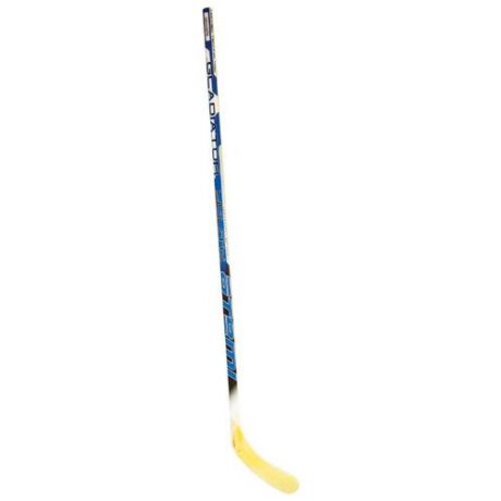 Хоккейная клюшка ATEMI Gladiator 130 см левый синий/желтый