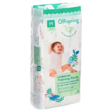 Offspring трусики M (6-11 кг) 42 шт. риф