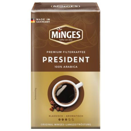 Кофе молотый Minges President, 250 г