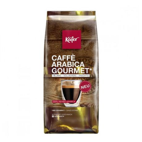 Кофе в зернах KAFER Caffe Arabica Gourmet, арабика, 1 кг
