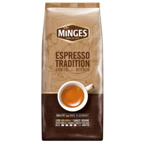 Кофе в зернах Minges Espresso Traditional, арабика, 1 кг