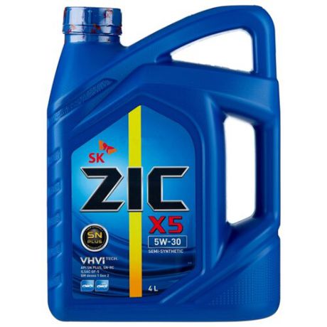 Моторное масло ZIC X5 5W-30 4 л