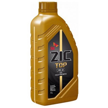 Моторное масло ZIC TOP 0W-40 1 л