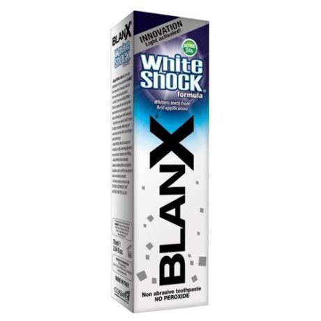 Зубная паста BlanX White Shock Formula, 75 мл