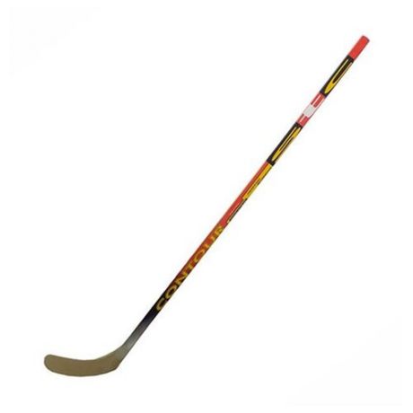 Хоккейная клюшка STC 7010 130 см левый красный/желтый/черный