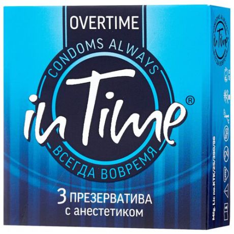 Презервативы in Time Overtime 3 шт.