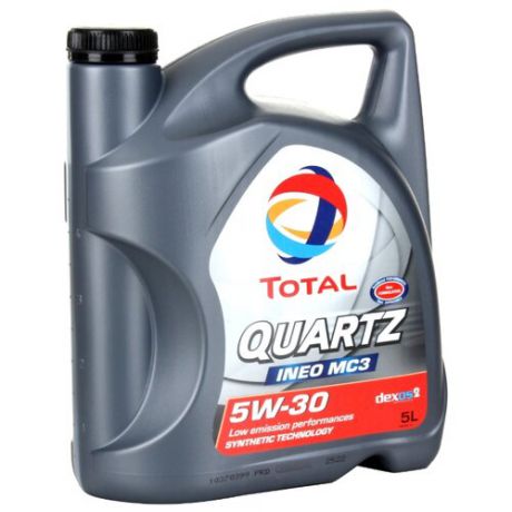 Моторное масло TOTAL Quartz INEO MC3 5W30 5 л