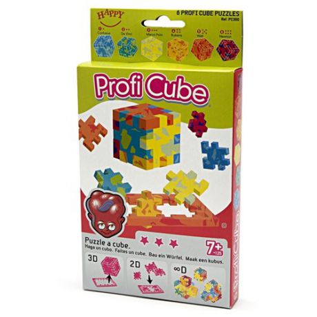 Набор головоломок Happy Cube Профи куб (РС300/40) 6 шт. мультиколор