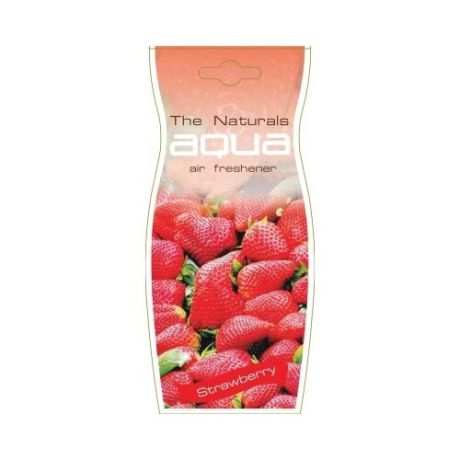 Aqua Ароматизатор для автомобиля Naturals Fruit Drop Strawberry 12 г