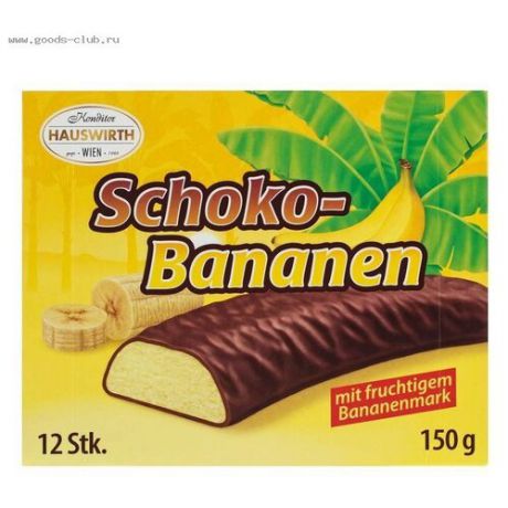 Зефир Hauswirth Schoko-Bananen 150 г