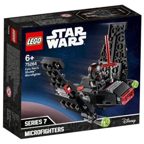 Конструктор LEGO Star Wars 75264 Episode IX Микрофайтеры: шаттл Кайло Рена