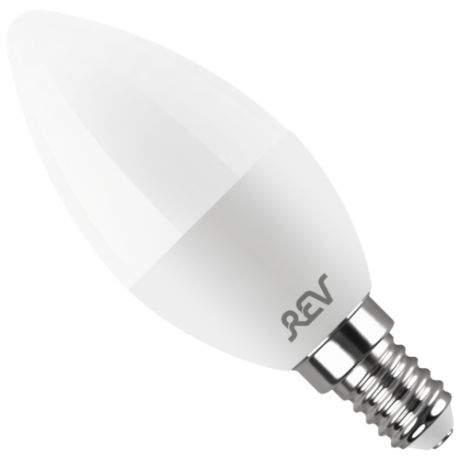 Лампа светодиодная REV E14, C37, 7Вт