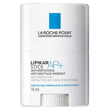 La Roche-Posay Lipikar Stick AP+ Уход для кожи лица, склонной к раздражению и зуду, 15 мл