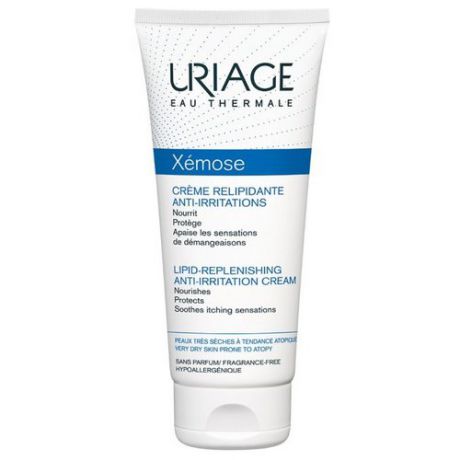 Крем для тела Uriage Xemose Creme Relipidante Anti-Irritations липидовосстанавливающий против раздражений, 200 мл
