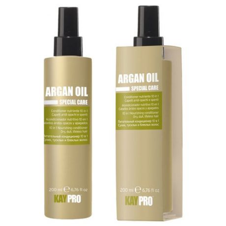 KayPro Argan Oil Кондиционер для волос 10 В 1 питательный с аргановым маслом, 200 мл
