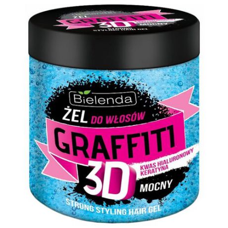 Bielenda GRAFFITI 3D гель для волос Mocny 250 мл