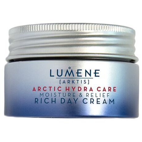 Lumene Arktis Rich Day Cream Увлажняющий и успокаивающий насыщенный дневной крем для лица, 50 мл
