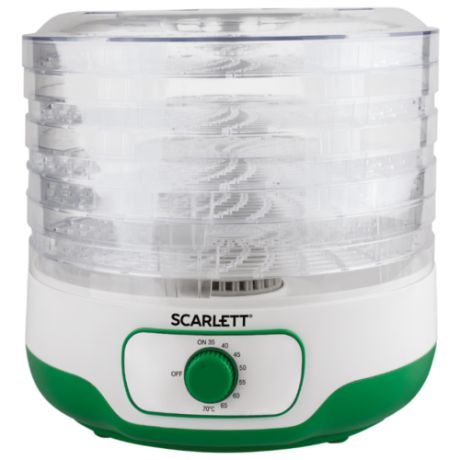 Сушилка Scarlett SC-FD421011 белый/зеленый
