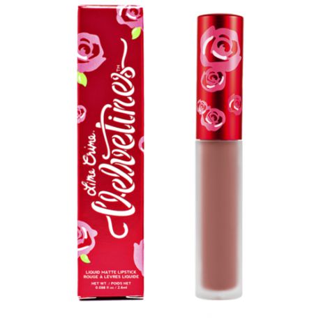 Lime Crime Жидкая помада для губ Velvetines матовая, оттенок Elle